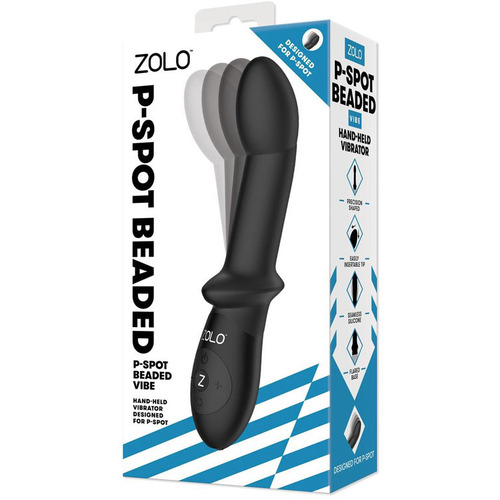 7" P Spot Beaded Prostate Massager