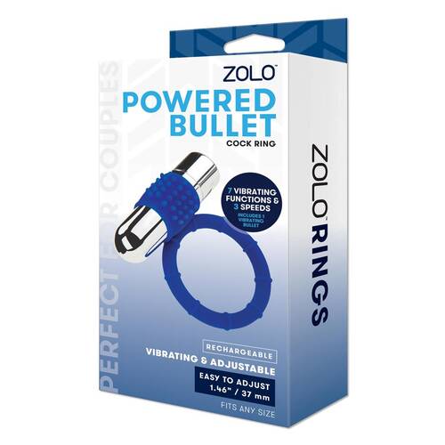 Powered Bullet Vibrating Cock Ring