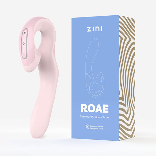 Zini Roae - Pink Pink 19.5 cm USB Rechargeable Vibrator