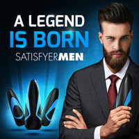 A Legend Is Born. Satisfyer MEN is here!