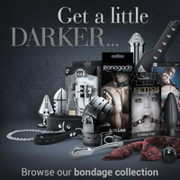 Our bondage collection gets a little DARKER